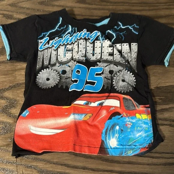 Toddler Boys Cars Shirts - 2T - Picture 4 of 5